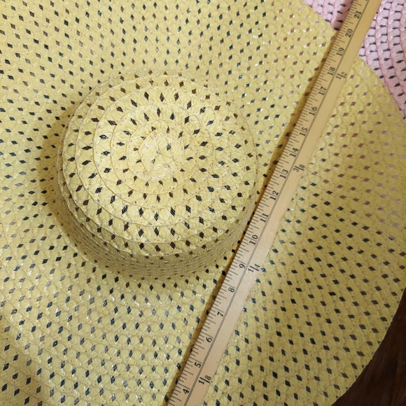 Baby Pink Sun hat 👒 Foldable Floppy Hat, Summer hat, Large Brim hat, Beach hat - Picture 5 of 6